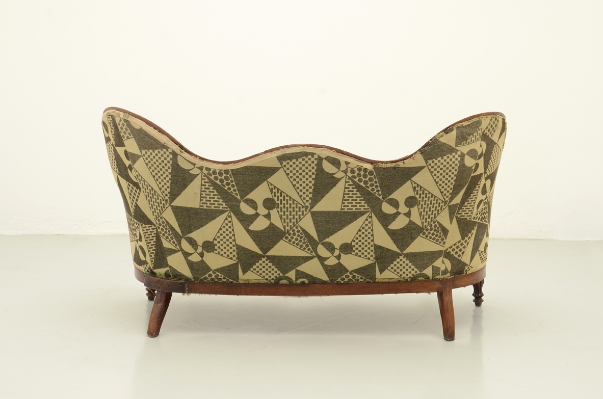 vintage sofa, antiques sofa, mid century modern design milan, shopping Milan