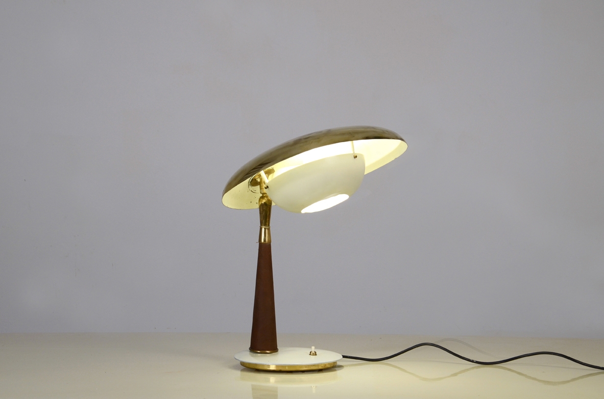 Angelo Lelli table lamp Arredoluce production 1950ca.