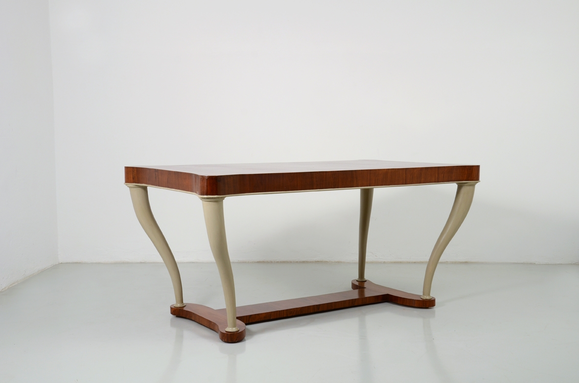 Table in macassar wood Italy 1930.