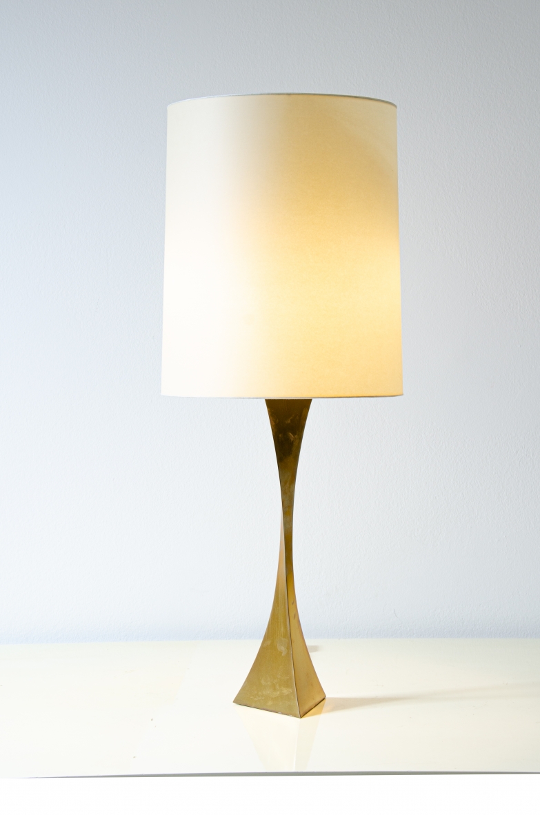 "Piramide" table lamp by A.Montagna Grillo and A.Tonello. Produced for High Society, 1972.