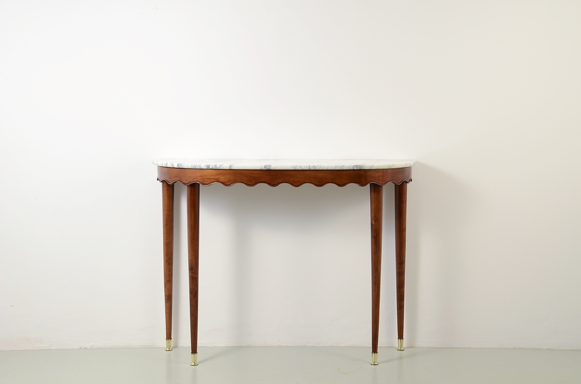 Paolo Buffa, rare and elegant 1940's console table