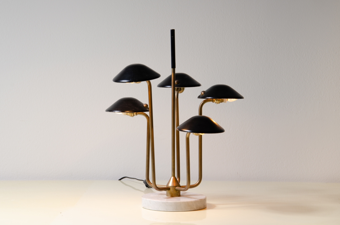 Gino Sarfatti, rare table lamp called 