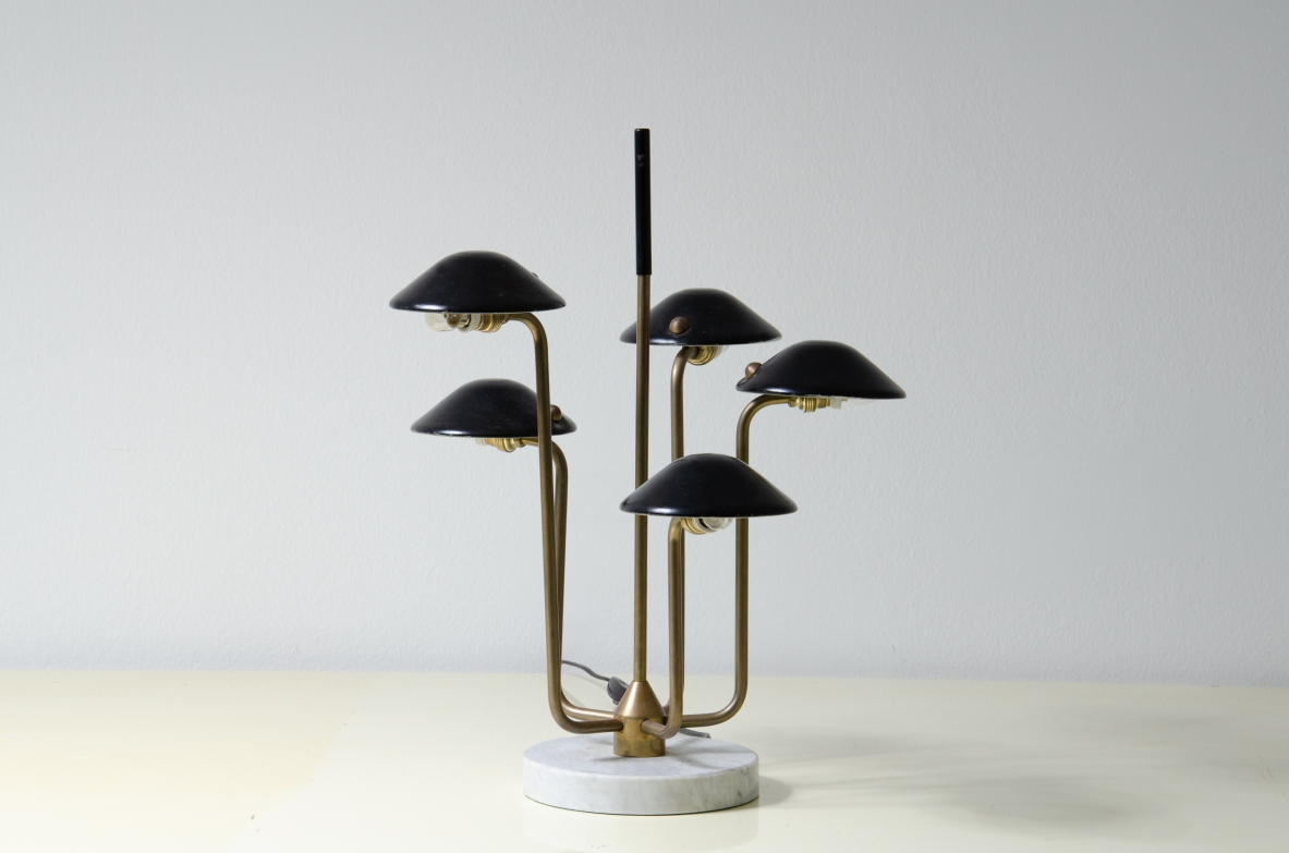 Gino Sarfatti, rare table lamp called 