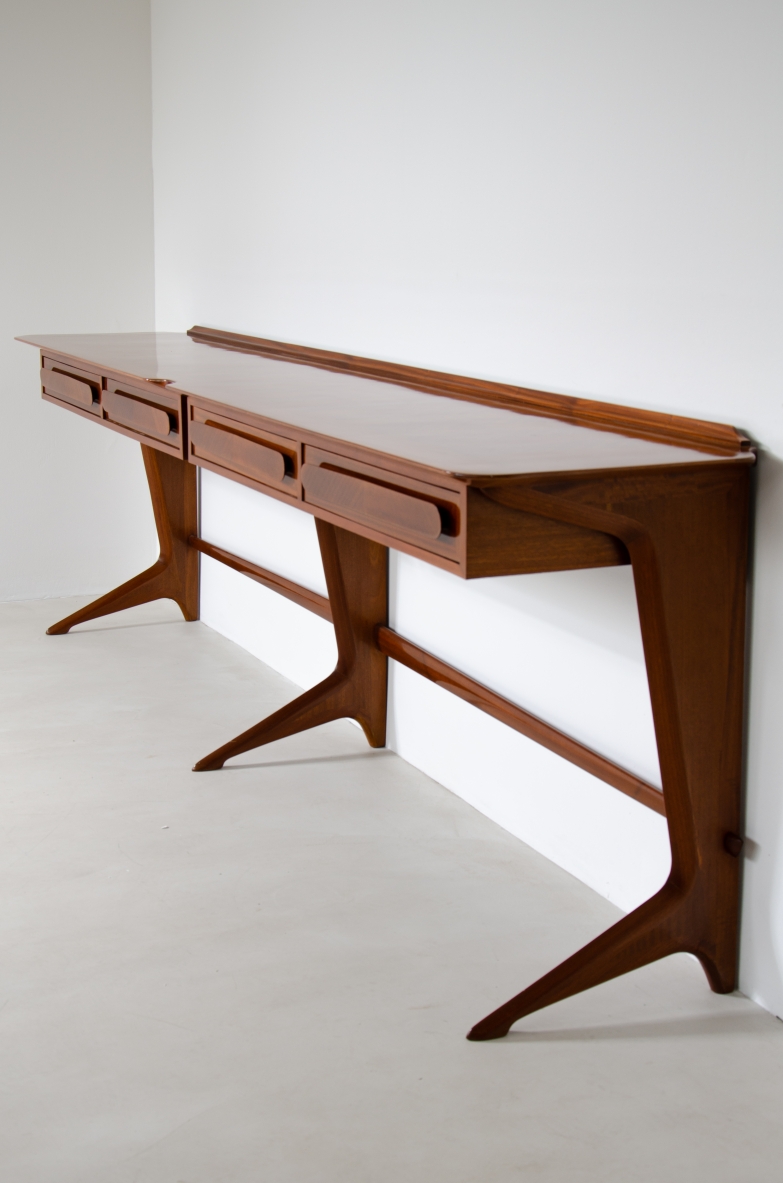 Ico Parisi (1916-1996)  Rare large console Italian manufacture, 1950.