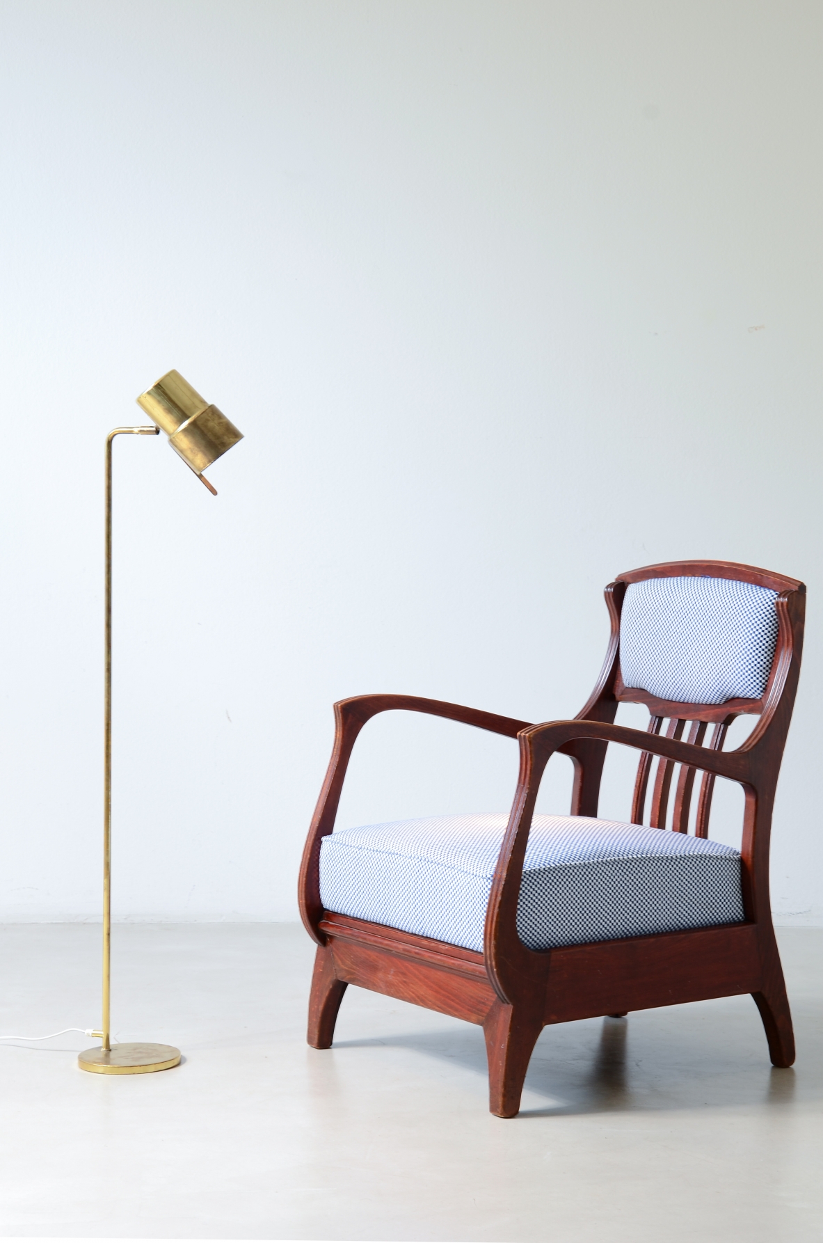 Hans-Agne Jakobsson  Floor lamp. Sweden, 1950s.