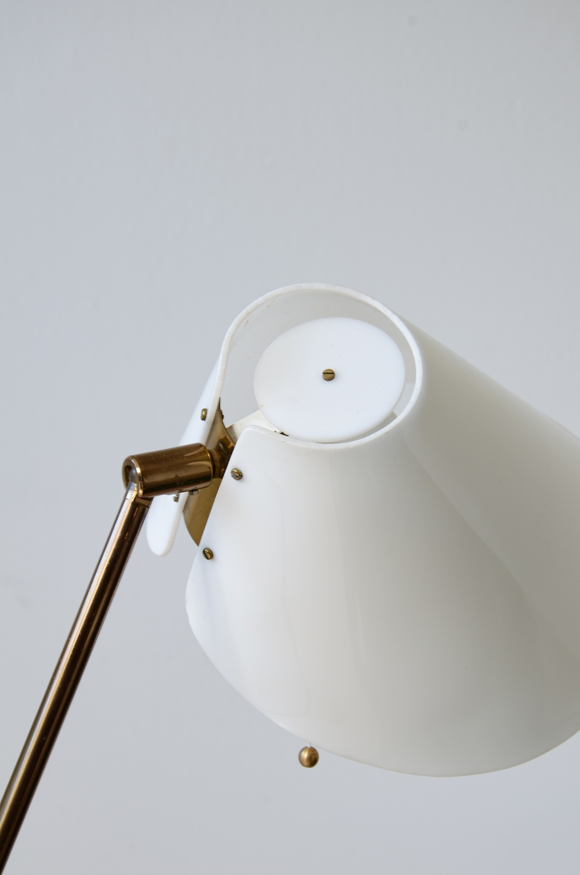 Rare model G-191 reading lamp. Bergboms, Sweden, ca. 1960.