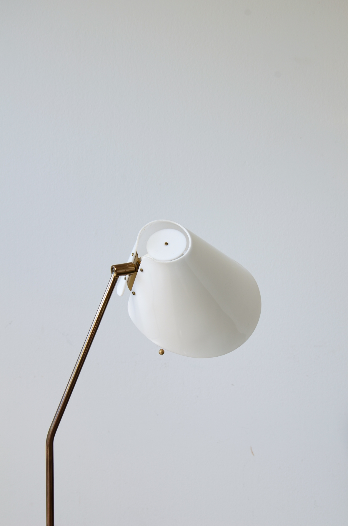 Rare model G-191 reading lamp. Bergboms, Sweden, ca. 1960.