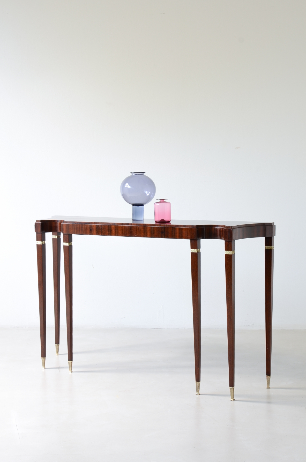 Paolo-Buffa-Extraordinary-Canaletto-walnut-console-table-Serafino-Arrighi-Manufactory-Italy-ca-1950