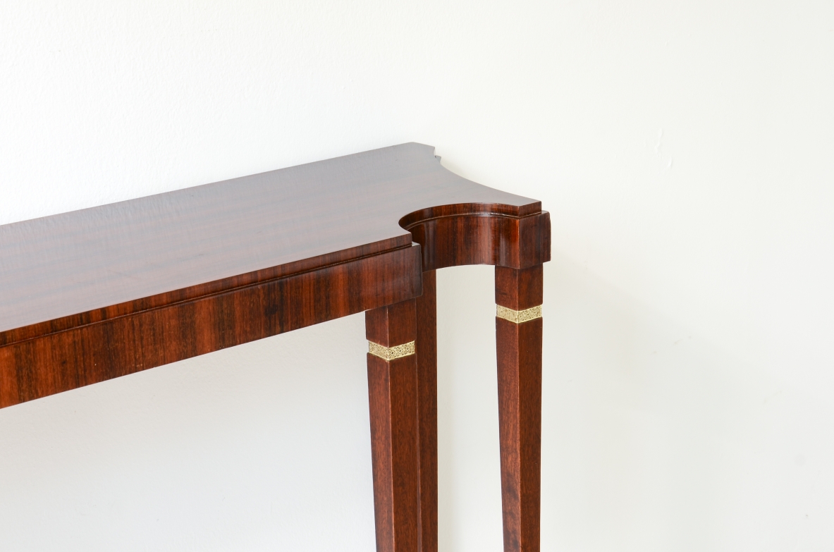 Paolo-Buffa-Extraordinary-Canaletto-walnut-console-table-Serafino-Arrighi-Manufactory-Italy-ca-1950