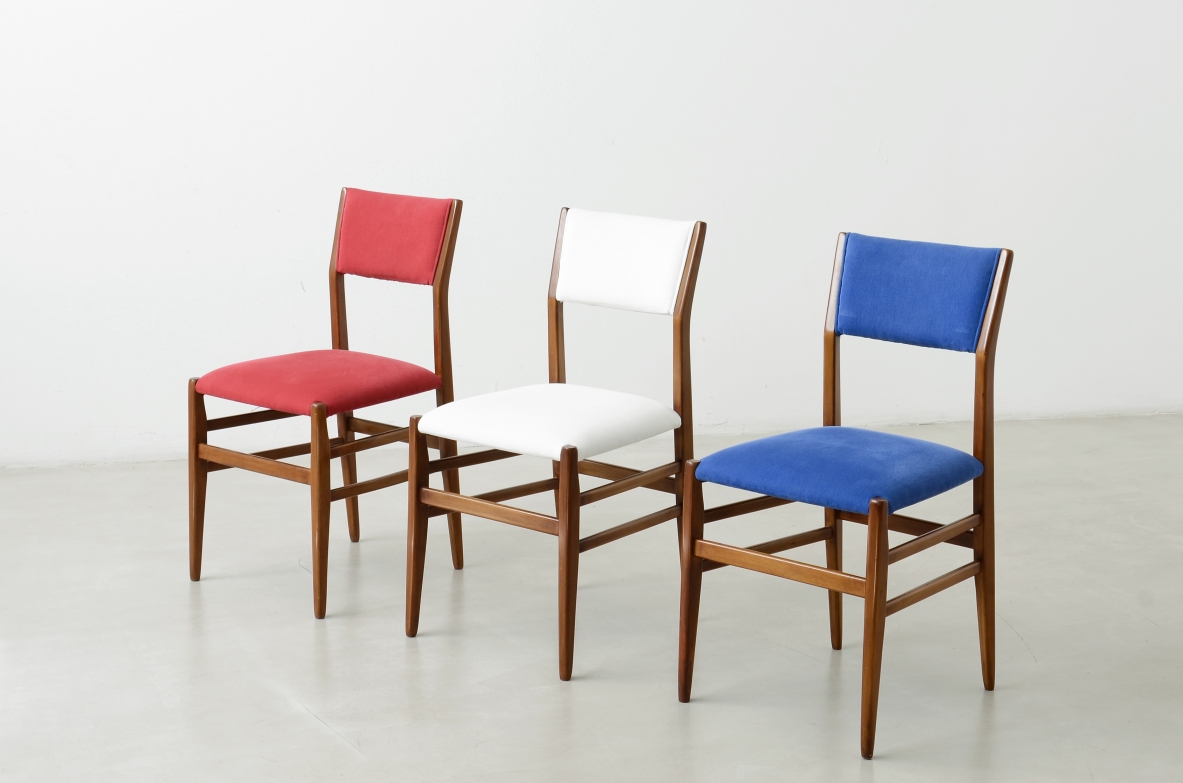 Gio Ponti  12  1950s chairs 