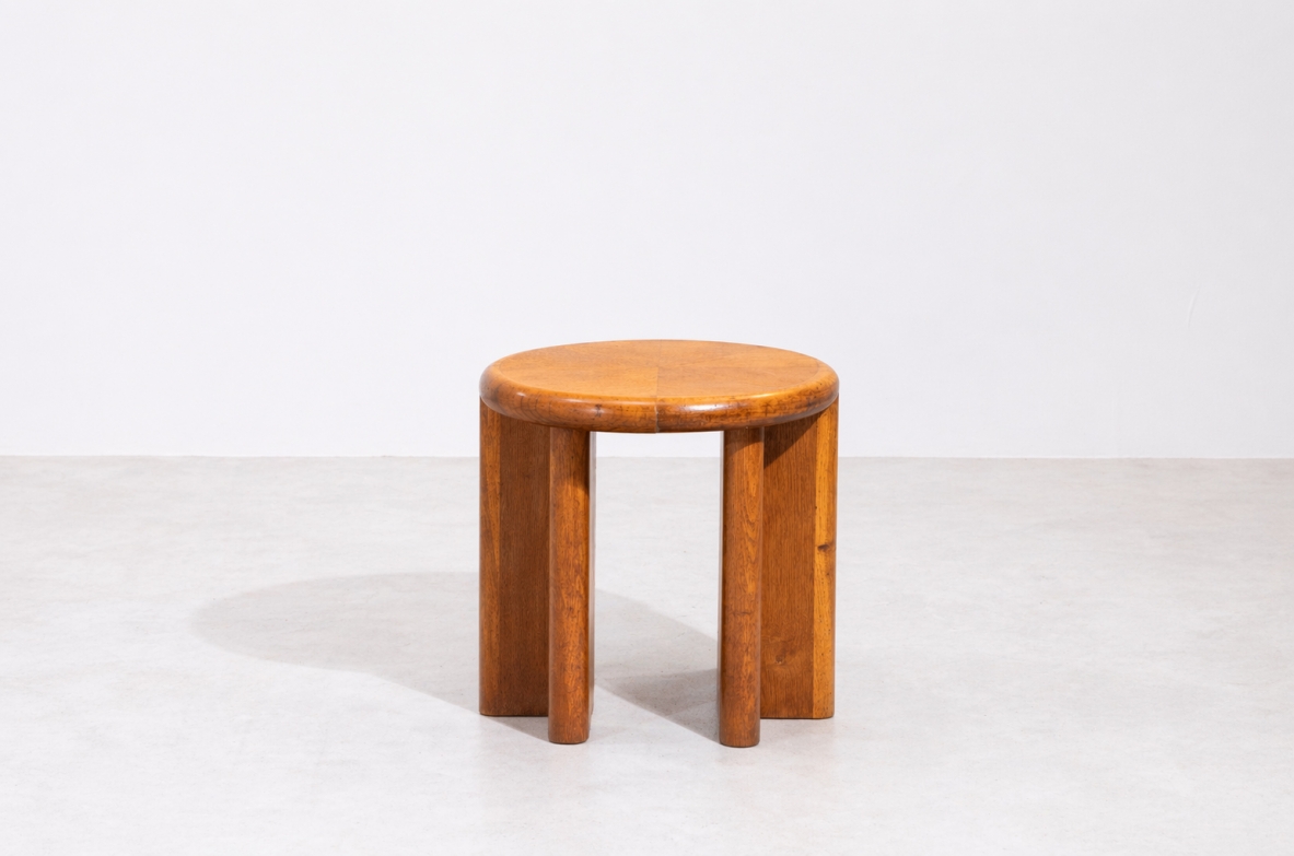 Vittorio Valabrega Light wood coffee table. Turin, ca. 1940.