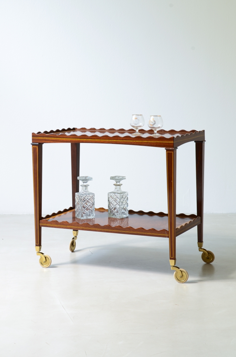 Serving Trolley Attributed to Paolo Buffa, circa 1950