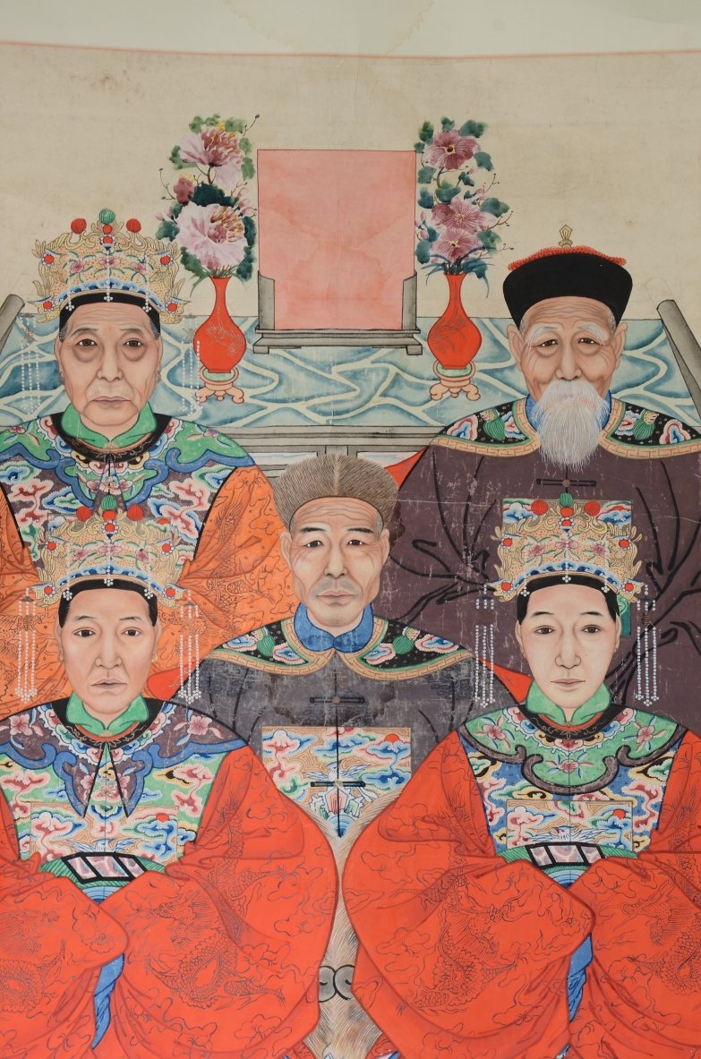 Canvas painting oriental art