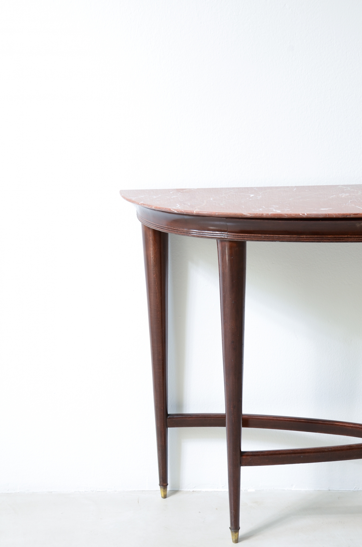 Paolo Buffa Elegant mahogany console table 1940