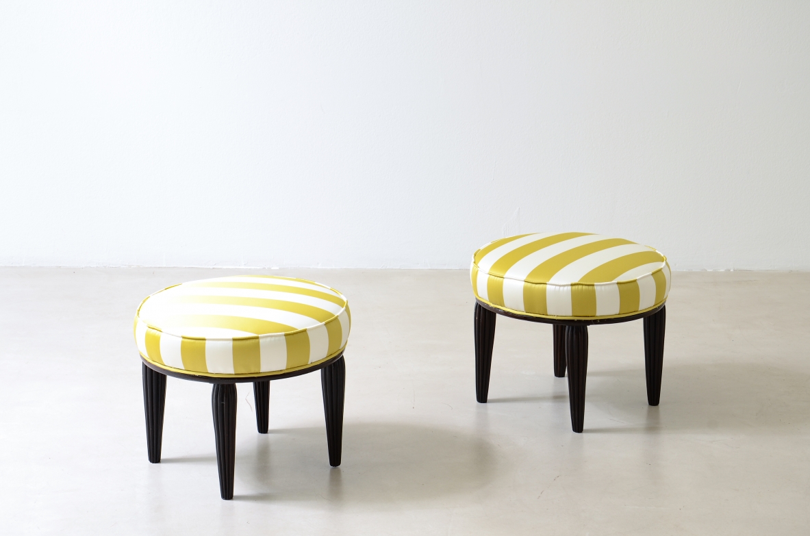 Coppia di eleganti poltrone Francia, epoca Art Deco, 1930ca.