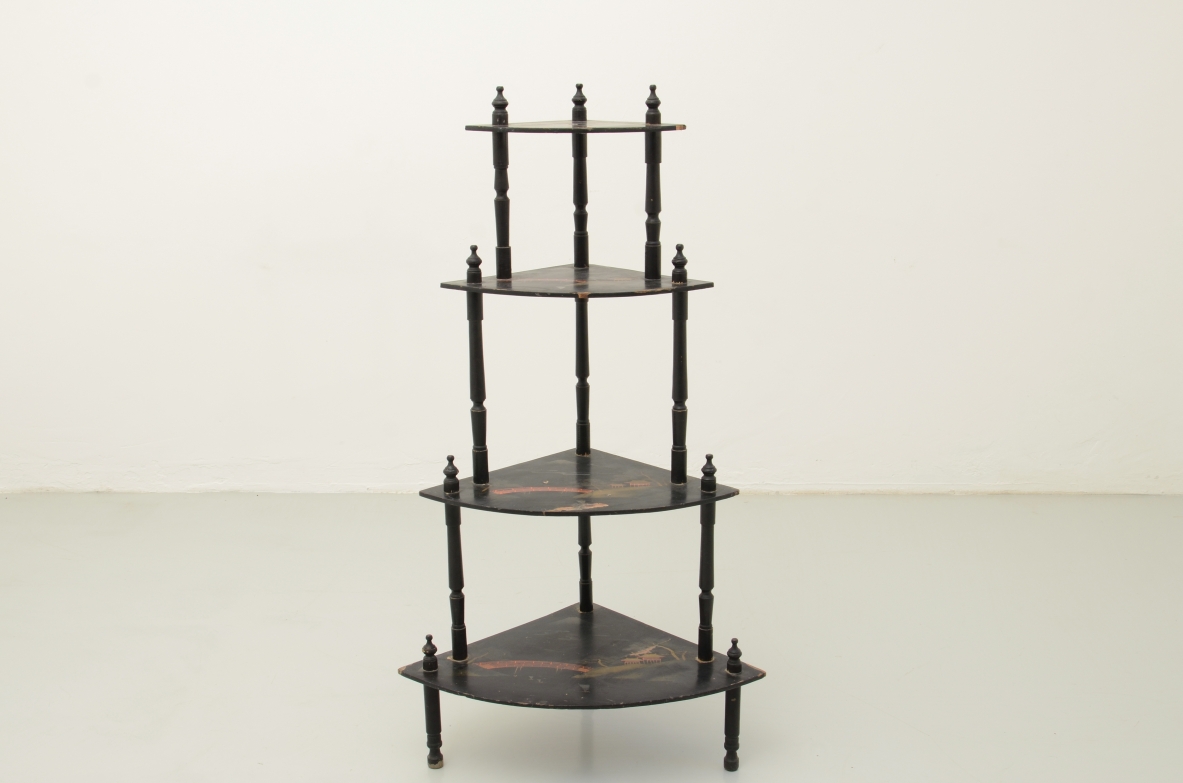 Vintage table antique restoration Milan