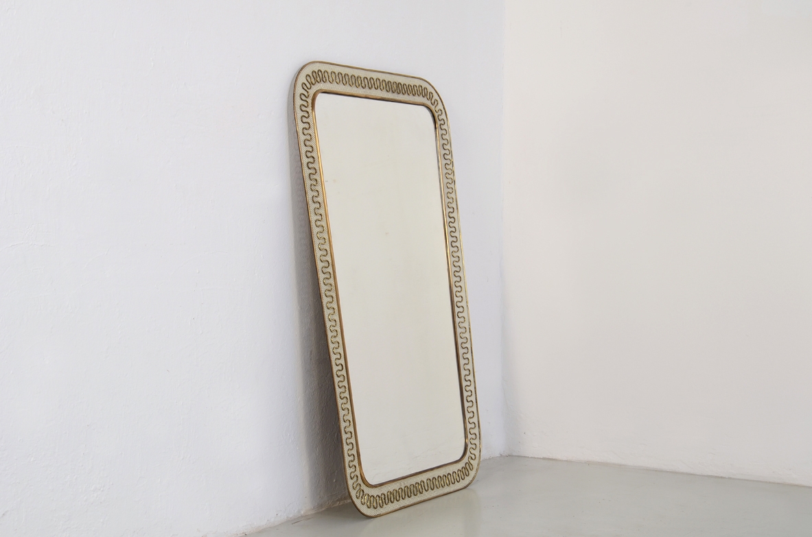 Grande Specchiera con cornice  Italia 1950ca.